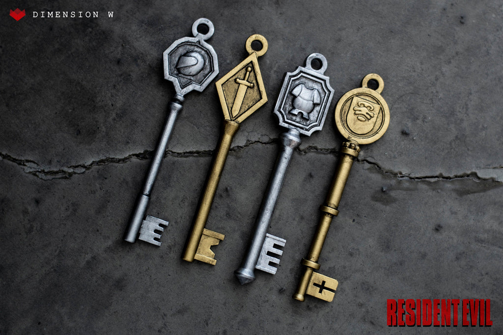 Resident Mansion Keys - Armor Helmet Sword – Dimension W